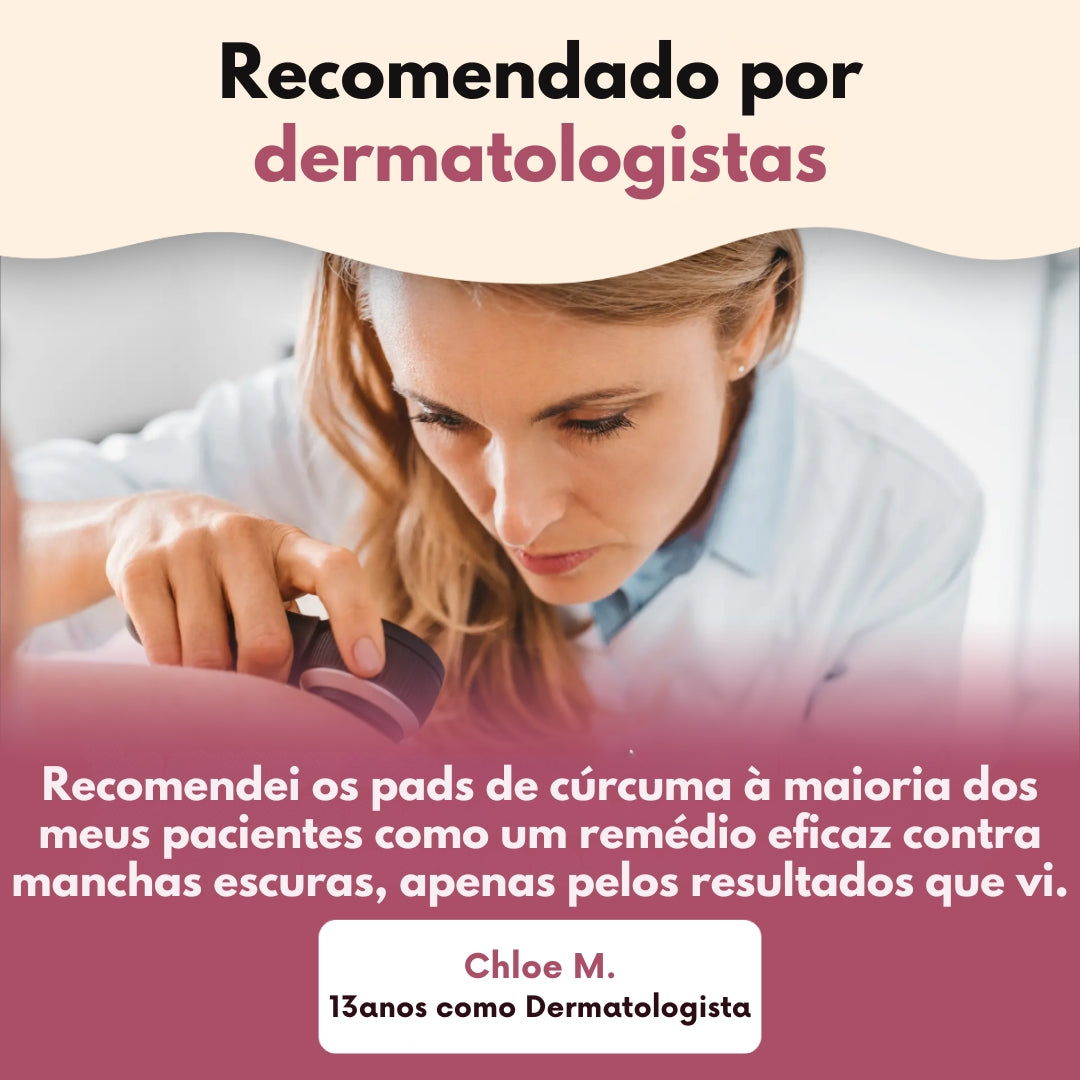 Turmeric Pads - Almofadas de ácido kójico e açafrão - Compre 1 e Leve 2 ( Oferta Black-Friday )