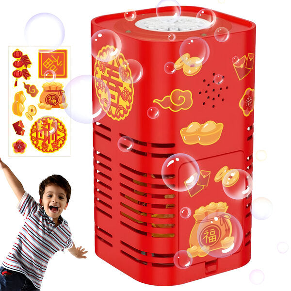 Máquina de fazer Bolhas com Música e Luzes