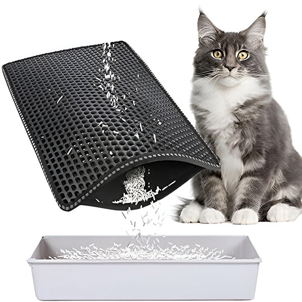 Tapete para Apanhar Lixo dos Gatos