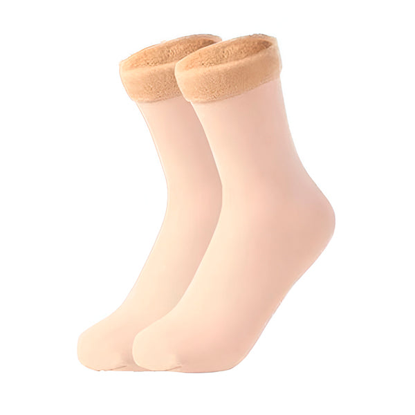 Meias térmicas de veludo (8 pares)