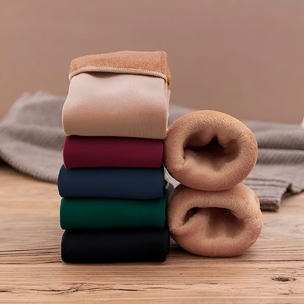 Meias térmicas de veludo (8 pares)