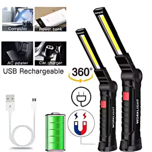 Lanterna Tática Dobrável COB UltraBright