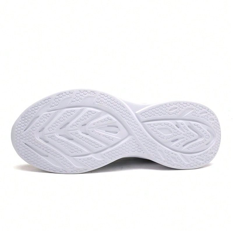 Tênis de Corrida Lace-Up Tecido Plus Size Feminino Esportes