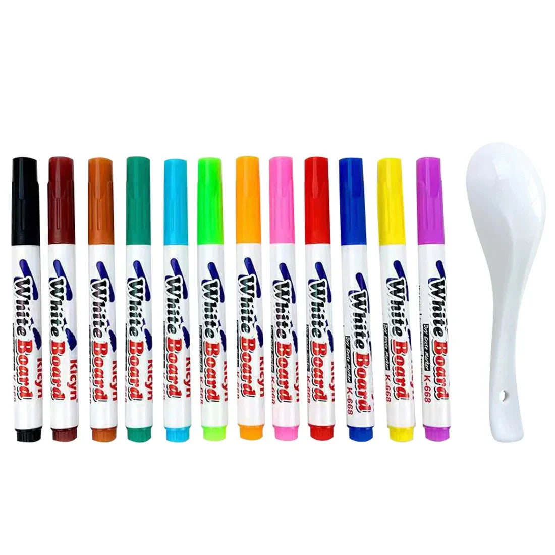 Caneta mágica flutuante com colher