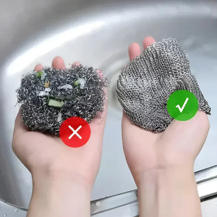 Embalagem de 5 panos de limpeza multiusos